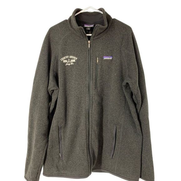 Patagonia Other - Patagonia men’s Better Sweater fleece jacket XL Full Zip EUC Charcoal